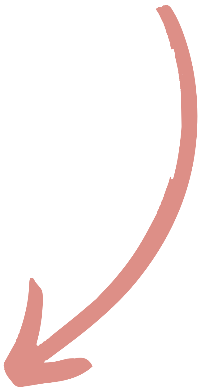 Arrow right in pink